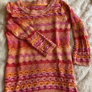 Multicolored Anthro sweater